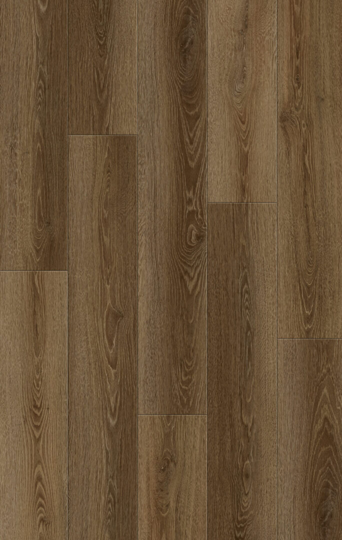 A dark brown Brownstone flooring