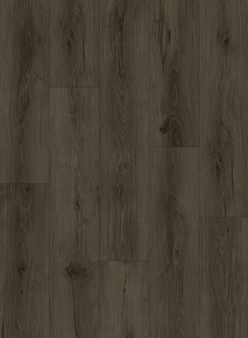 A dark grey brown Peninsula flooring
