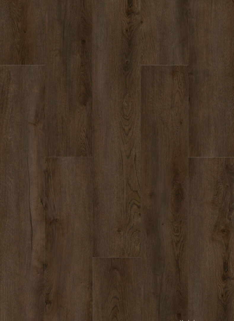 A dark brown Signature flooring